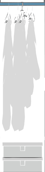 Indian style modular wardrobe
