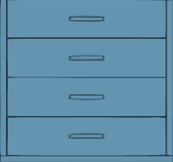 Indian style modular wardrobe