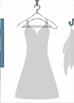 Western style modular wardrobe