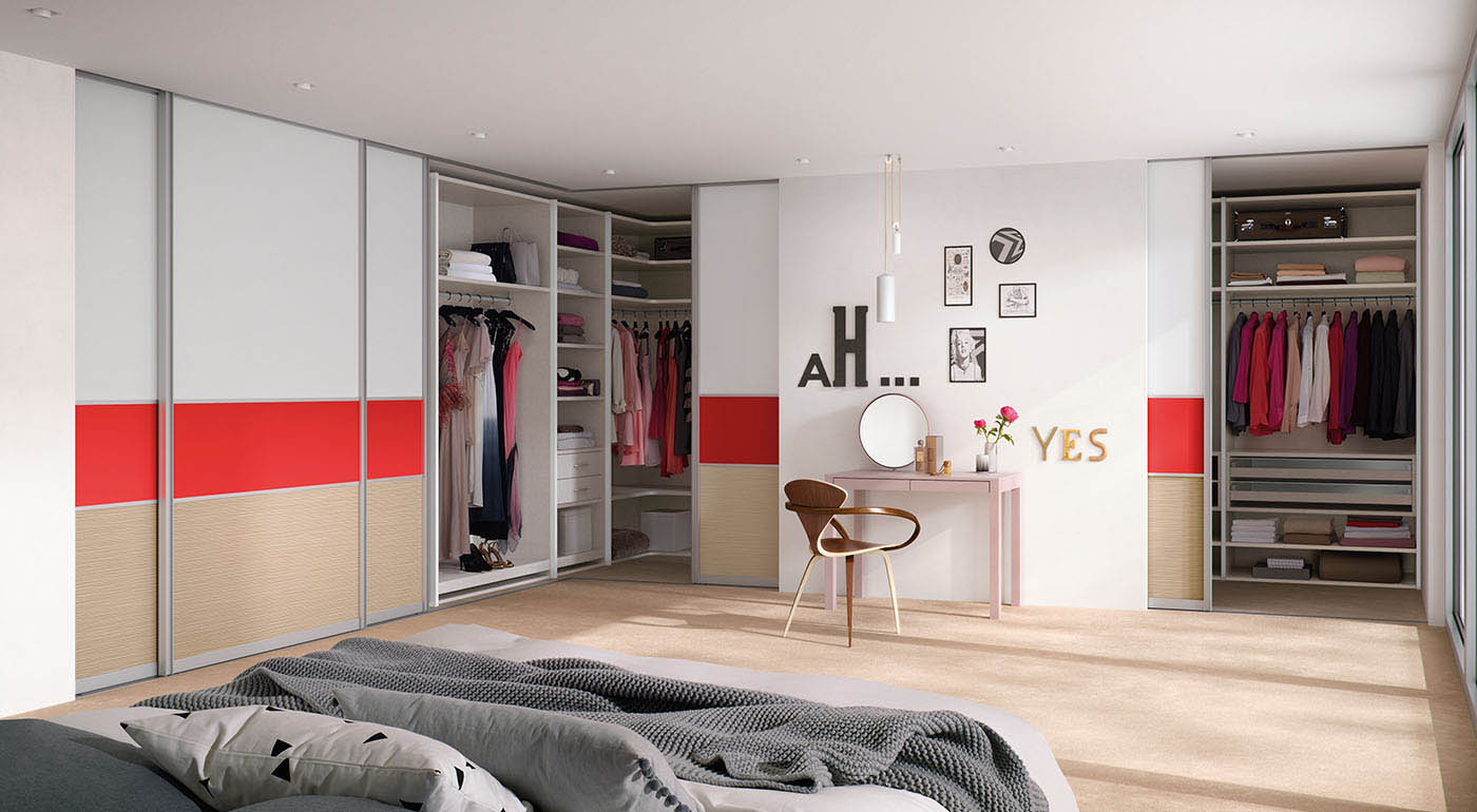 Legno sliding wardrobe